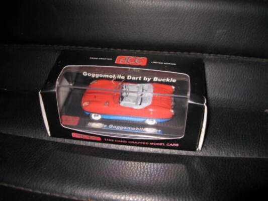 1/43 ACE MODEL CARS BUCKLE GOGGOMOBILE DART RED OVER BLUE